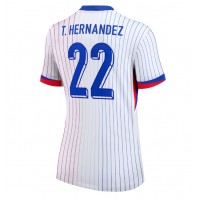 Camisa de time de futebol França Theo Hernandez #22 Replicas 2º Equipamento Feminina Europeu 2024 Manga Curta